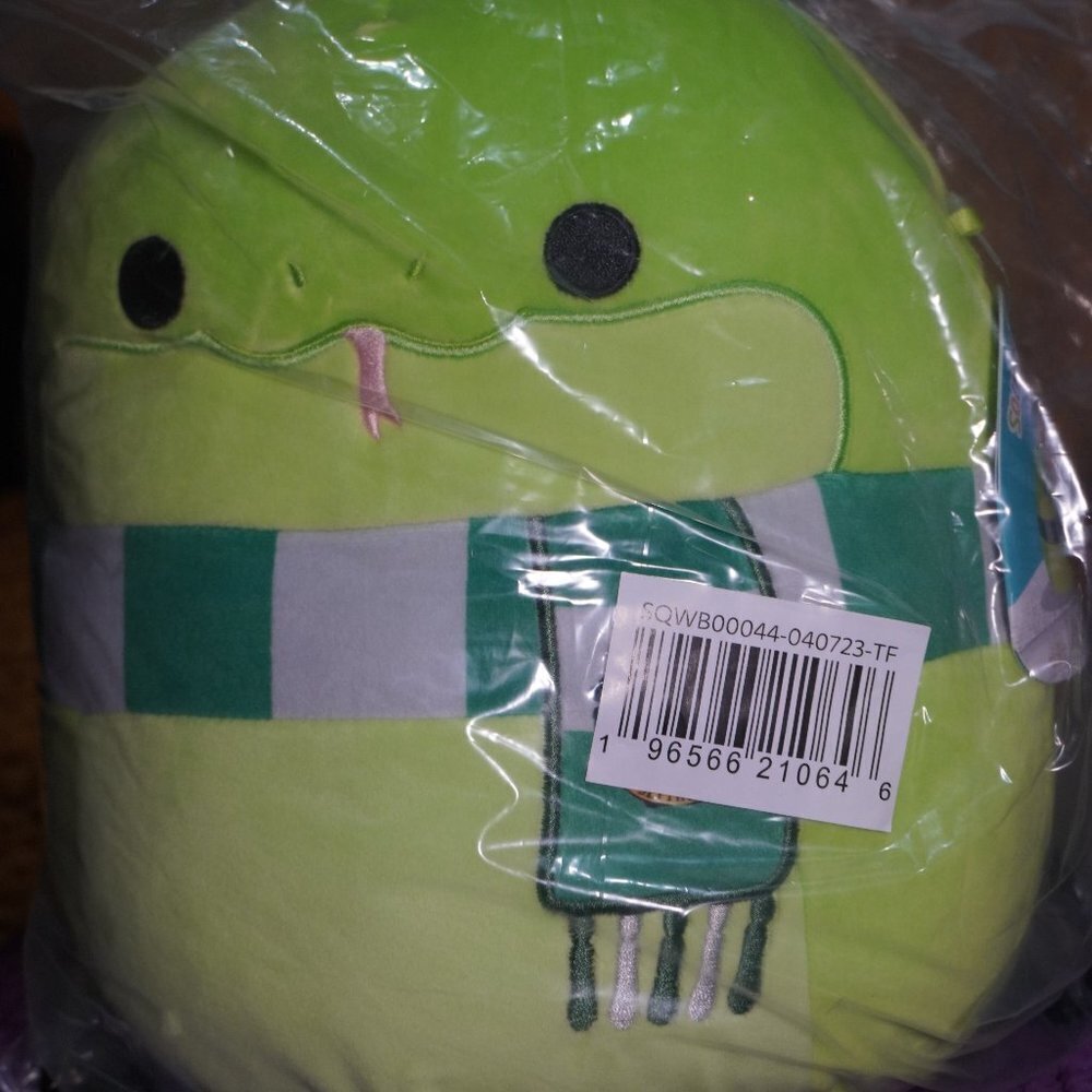 Squishmallows Original Harry Potter 10-Inch Slytherin Snake Plush New With Tags